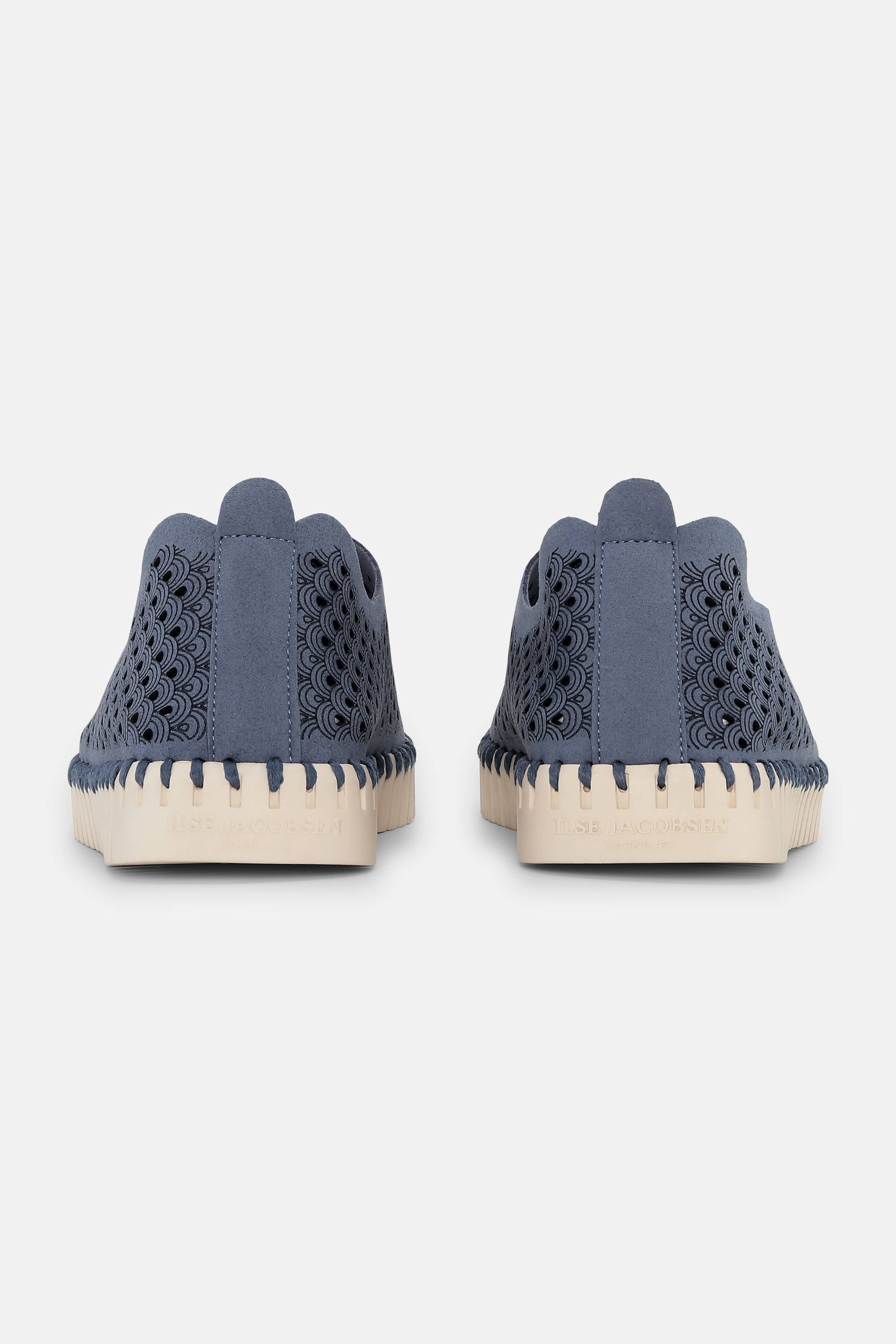 Tulip Skor - Grey Blue